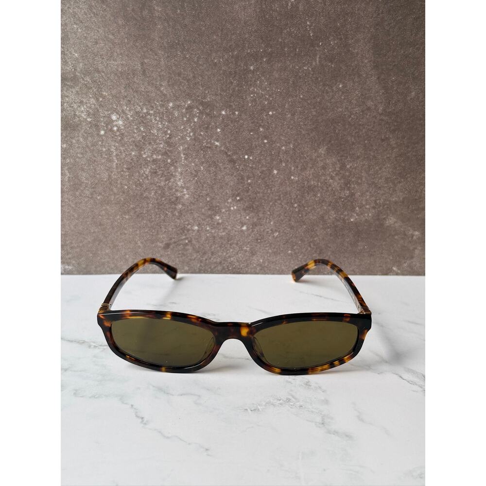 NEW Miu Miu MU A06S Havana Brown Sunglasses $518 - Picture 6 of 8